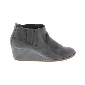 DV by Dolce Vita Charcoal Wedge Booties